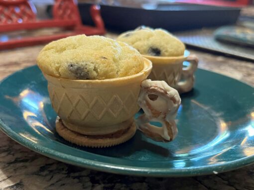 Blueberry Muffin Tea Cups